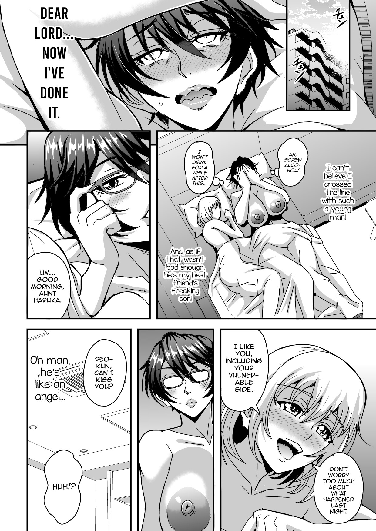 Hentai Manga Comic-A Story About a Bachelor Woman Around 40 Who is Addicted to a Relationship with a Younger Boy Who is Also a Friend's Son-Read-29